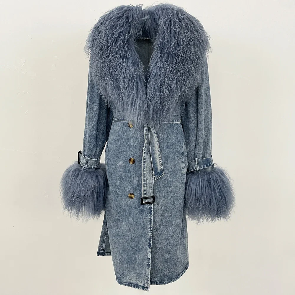 Winter Clothing Store - 毛皮コート レディース 長袖トップス 韓国風 東大門 高品質衣料