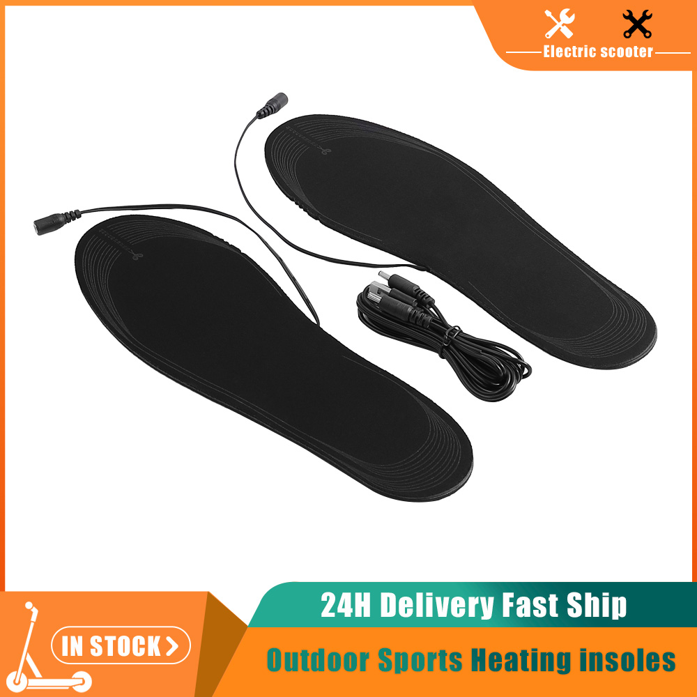 Heated Insole Rechargeable - USB充電式加熱インソール 足用電気温熱パッド ウォーマーソックスマット 冬用アウトドアスポーツ加熱インソール