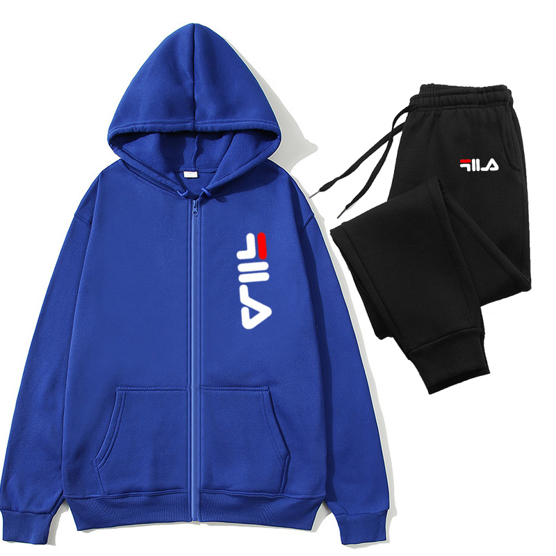 Winter Clothing Uae - メンズ2ピーストラックスーツ、ジッパーカーディガンジャケットとストライプスウェットパンツ、ファッショナブルな秋のランニング、フィットネス、バスケットボール、ジョギングウェア