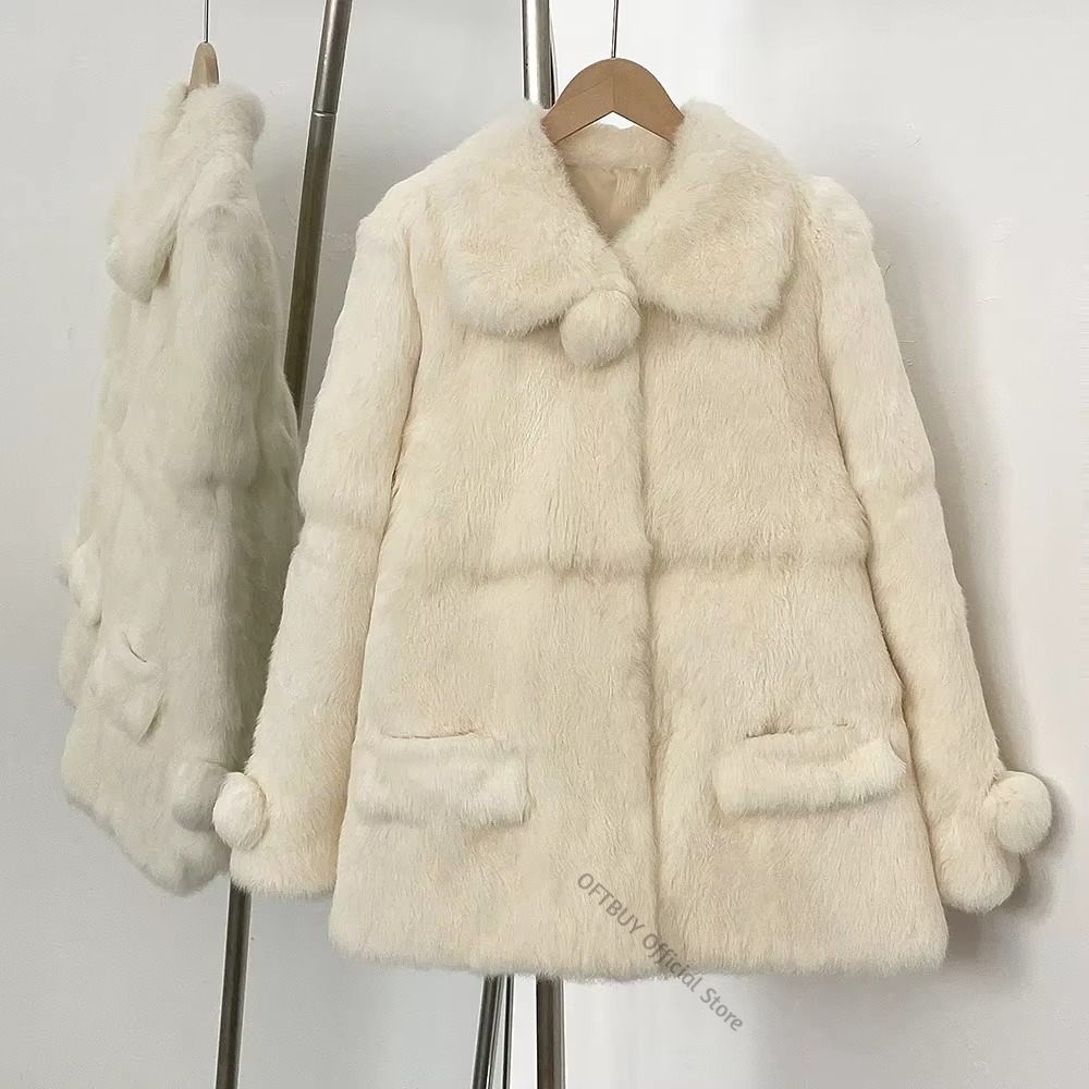 リアルファーのコート、本物の毛皮を使用したジャケット、レディ - Winter Clothing Store のレビューと価格