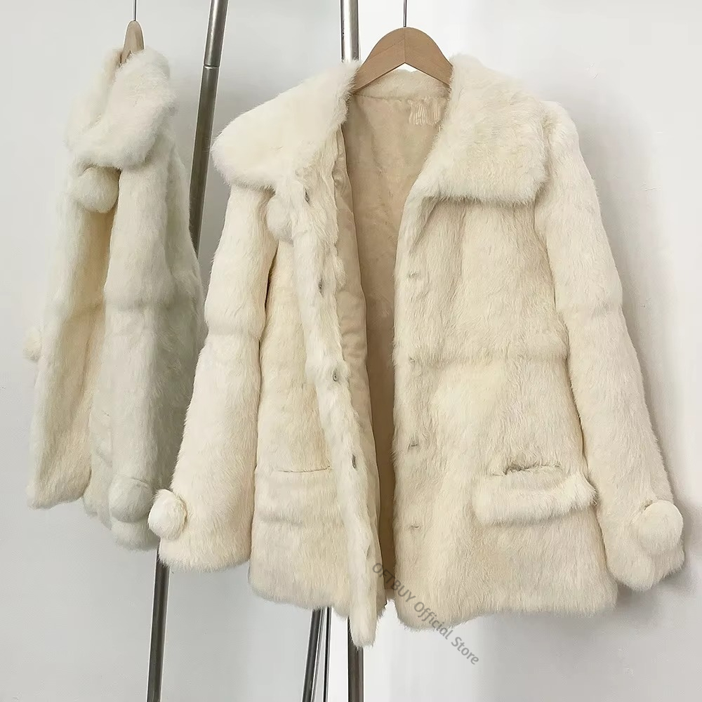 リアルファーのコート、本物の毛皮を使用したジャケット、レディ - Winter Clothing Store のレビューと価格