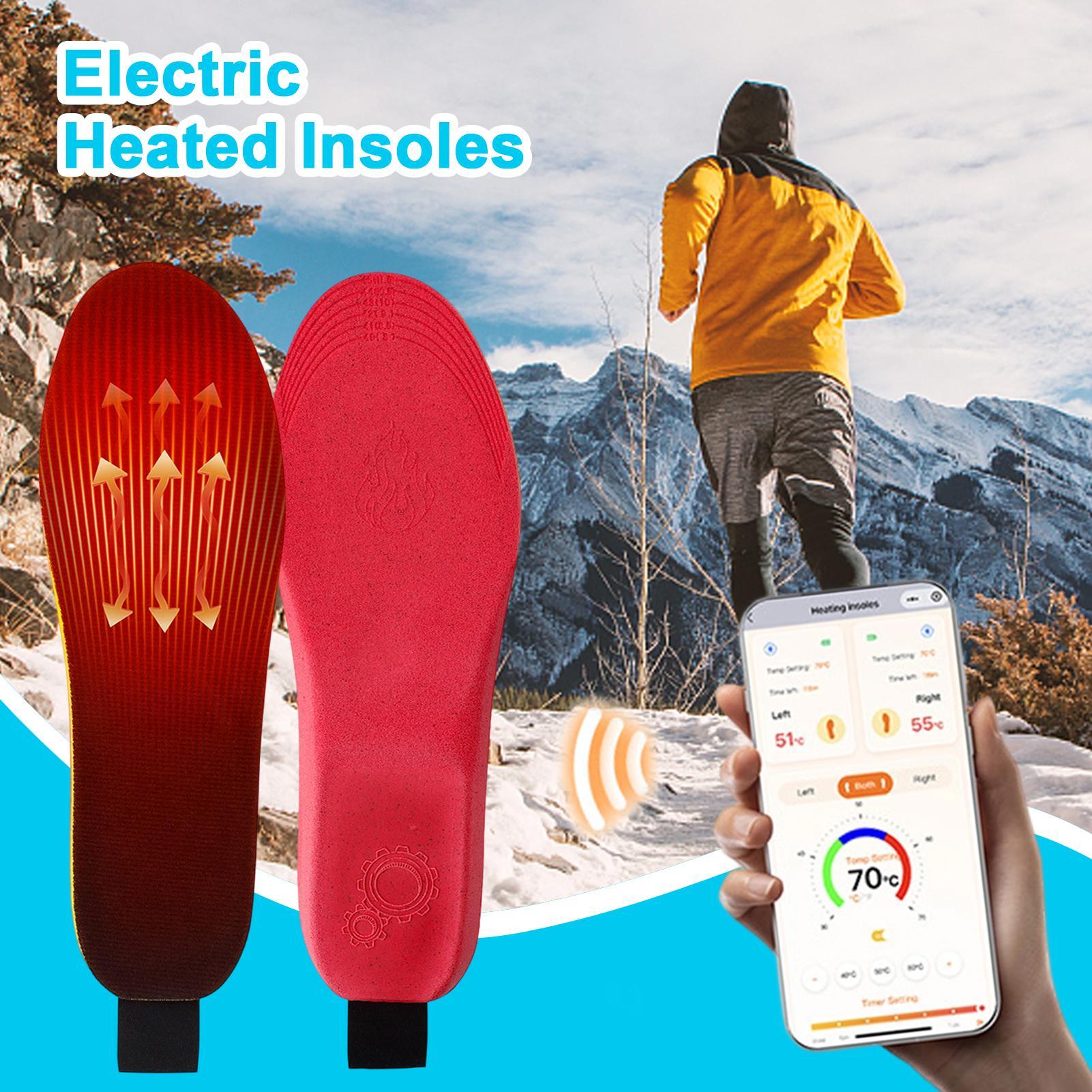 Seanker 加熱インソール 3000mAh 充電式暖かい - Heated Insole Rechargeable のレビューと価格