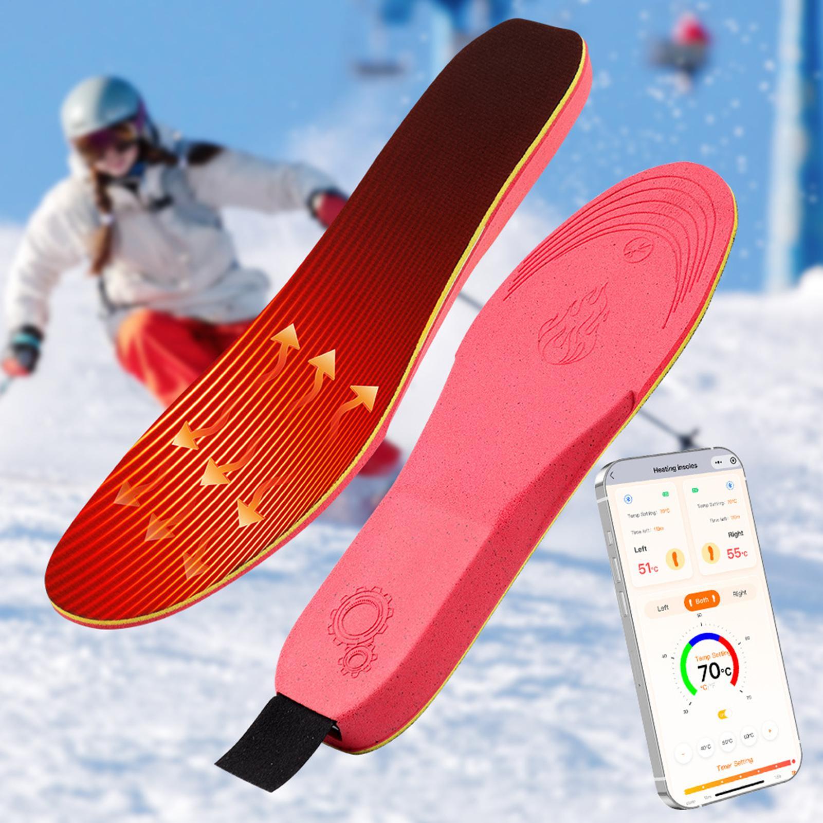 Seanker 加熱インソール 3000mAh 充電式暖かい - Heated Insole Rechargeable のレビューと価格