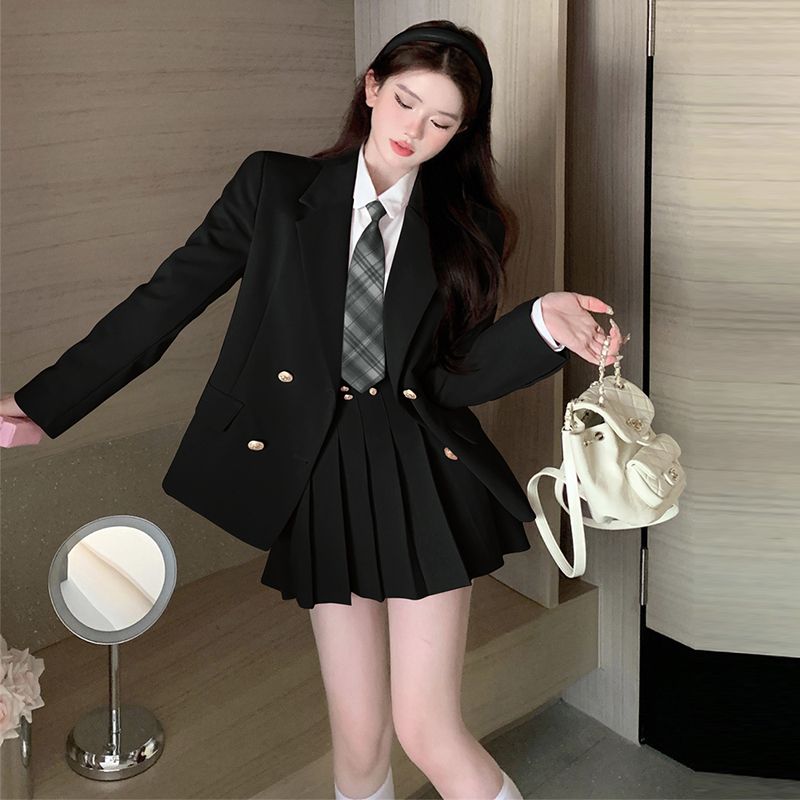 Pure Desire 女子大スタイルスーツ ショートジャケ - Winter Clothing Uae のレビューと価格