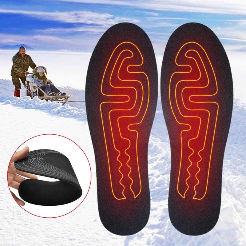 ユニセックスシューズ用の電気加熱インソール,USB充電式,発 - Heated Insole Rechargeable のレビューと価格