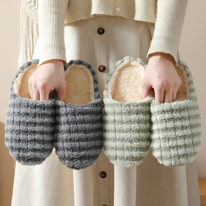 おしゃれな和風の春、秋、冬用カップル向け静音ソフトソールホー - Winter Clothing Material のレビューと価格