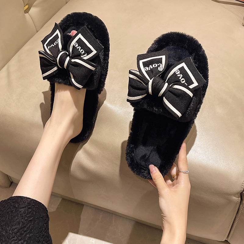 カジュアルなふわふわスリッパ レディース ハウスフラット フ - Winter Clothing Material のレビューと価格