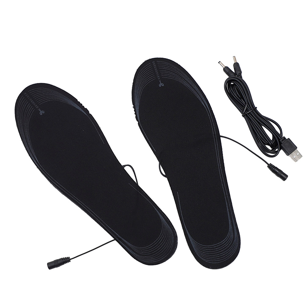ユニセックス電気フットウォーマー,充電式,温度調節可能,冬, - Heated Insole Rechargeable のレビューと価格