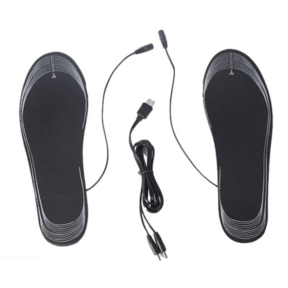 ユニセックス電気フットウォーマー,充電式,温度調節可能,冬, - Heated Insole Rechargeable のレビューと価格