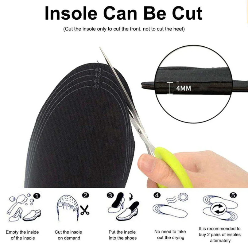 USB 充電式加熱インソールサイズ 35-46 DIY カス - Heated Insole Rechargeable のレビューと価格