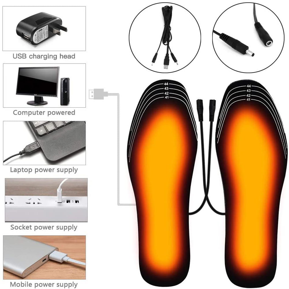 USB充電式加熱インソール（サイズ35～45） |   DI - Heated Insole Rechargeable のレビューと価格
