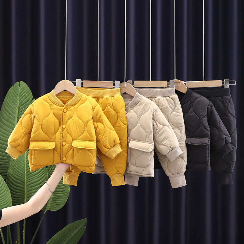 秋冬新作 キッズセット 男の子 女の子 綿 厚手 暖かい セ - Winter Clothing Activities For Toddlers のレビューと価格