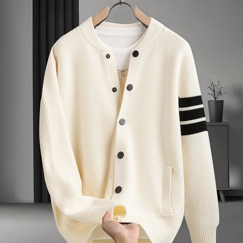 手頃な価格で手に入る、高級感のあるメンズ長袖セータージャケッ - Winter Clothing Affordable のレビューと価格