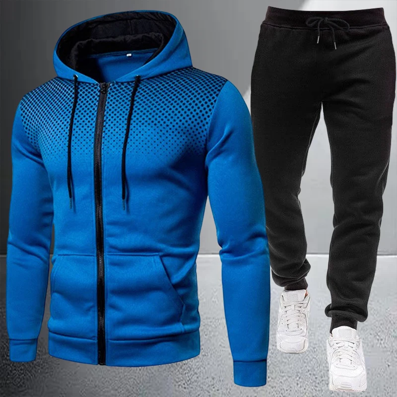 秋冬ハイエンドメンズジャケットトラックスーツカジュアルジッパ - Winter Clothing Matching のレビューと価格