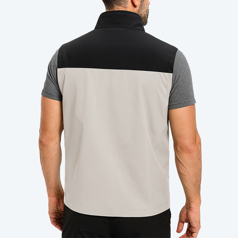 メンズ軽量ソフトシェルベスト ジッパーポケット付き 防風 ノ - Winter Clothing Uae のレビューと価格