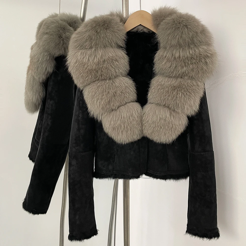 2025秋冬新作 ファー ジャケット スエード レザー 本物 - Winter Clothing Store のレビューと価格