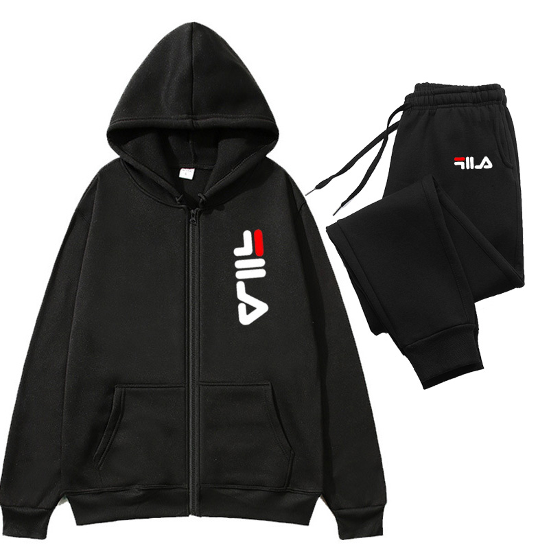 メンズ2ピーストラックスーツ、ジッパーカーディガンジャケット - Winter Clothing Uae のレビューと価格
