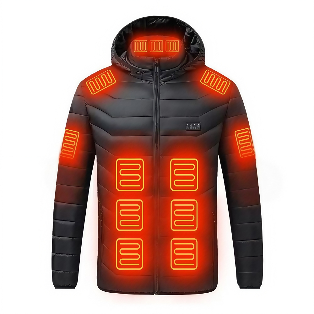28 エリア男性女性用加熱ジャケット冬 USB 加熱ジャケッ - Winter Clothing Uae のレビューと価格