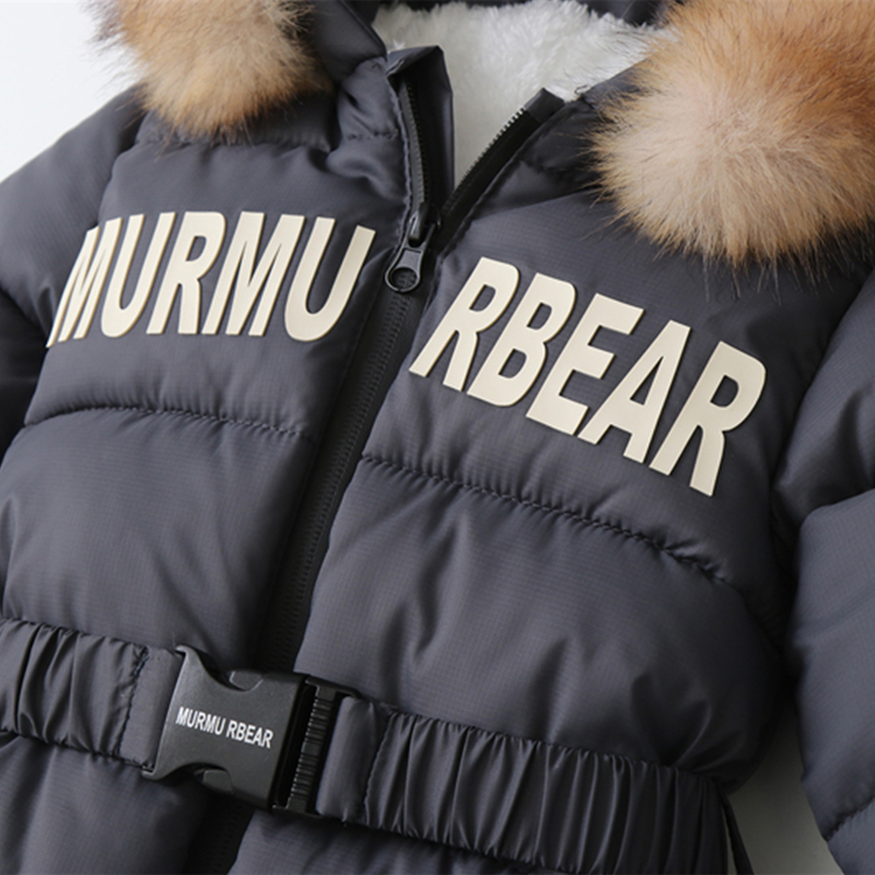 新生児用手袋付きジャンプスーツ,フード付きロンパース,防寒着 - Winter Clothing For Babies のレビューと価格