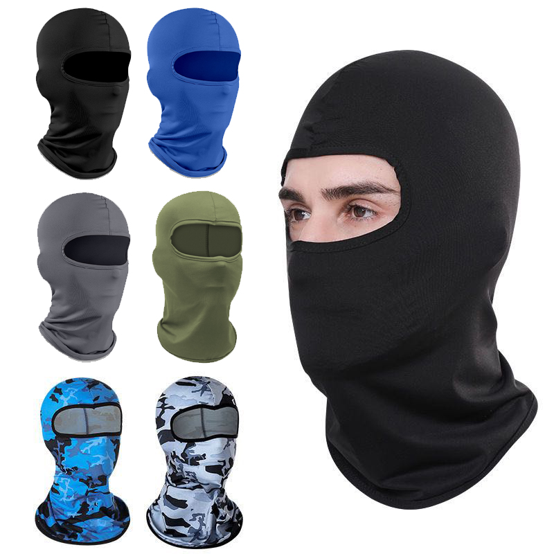 オートバイバラクラバ速乾性フルフェイスマスク抗 UV モトク - Wool Balaclava Knit のレビューと価格