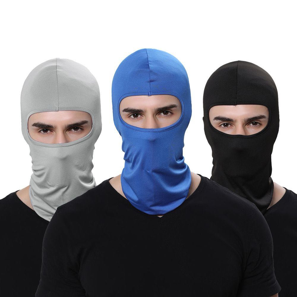 オートバイバラクラバ速乾性フルフェイスマスク抗 UV モトク - Wool Balaclava Knit のレビューと価格