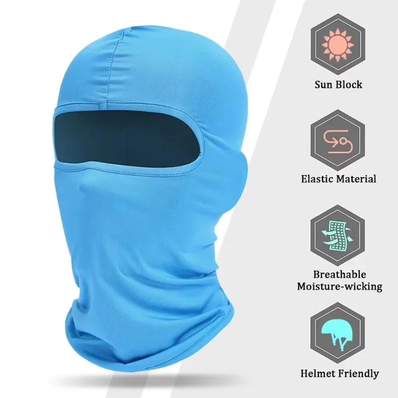 オートバイバラクラバ速乾性フルフェイスマスク抗 UV モトク - Wool Balaclava Knit のレビューと価格