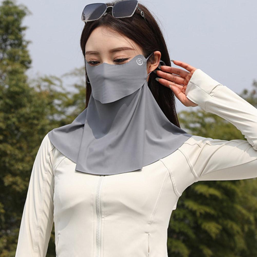 夏アイスシルク日焼け防止マスク女性用 UPF50+ 抗 UV - Wool Balaclava Knit のレビューと価格