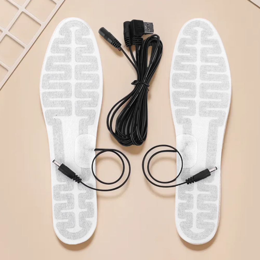 USB加熱式靴インソールフットウォーマーフィルム10W電気足 - Heated Insole Rechargeable のレビューと価格