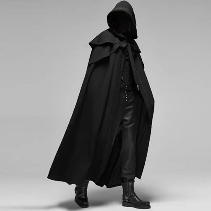 男性モンクコスプレ衣装 中世ヴィンテージゴシック フード付き - Winter Clothing Uae のレビューと価格