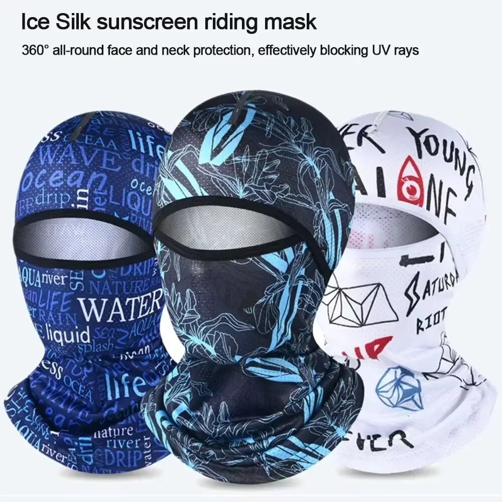 夏用クールバラクラバ アイスシルク サイクリング フルフェイ - Wool Balaclava Knit のレビューと価格